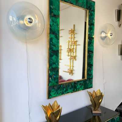 Pair of opal blown glass and metal wall lights by Giusto Toso for Leucos. Italy 1970. in the style of Biancardi Jordan Arte, Poliarte, Carlo Aldo Nason, Mazzega Murano, Venini, Vistosi, La Murrina. wall lights lamps sconces ceiling chandelier brass metal chrome stainless steel mid-century modern space age