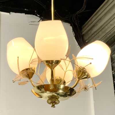 4-light chandelier