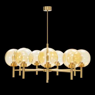 Lustre laiton doré