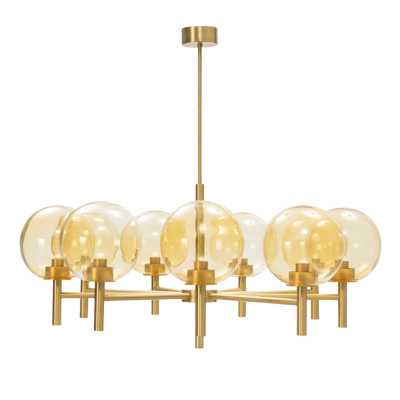 Lustre doré