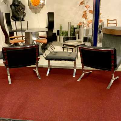 Leather armchairs