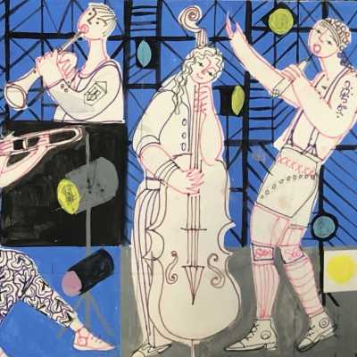 Roger Capron - Decorative Panel - Unique Piece - 1987 | Paul Bert
