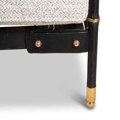Adnet Daybed Leather Black