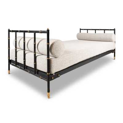 Adnet Daybed Leather Black