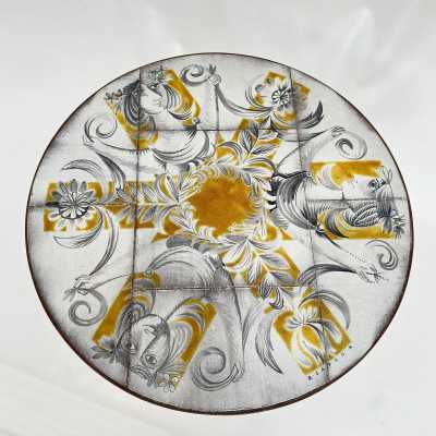 Jean Derval for Roger Capron, Low Table, Vallauris c. 1970
