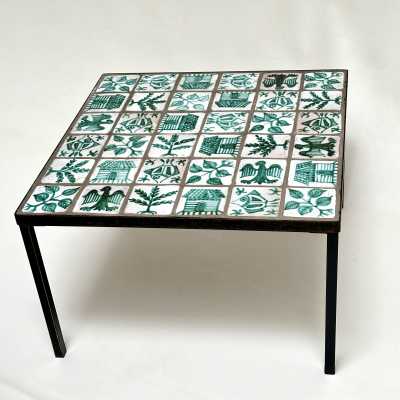 Low Table by Robert Picault, Vallauris France, c. 1960