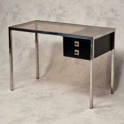 Bureau de Guy Lefèvre - Métal & Bois - Ca 1970