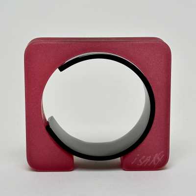 Isaky, Sculptural Bangle, Paris c.1980