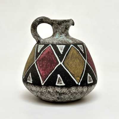 Accolay, Ceramic Pitcher, France c.1960