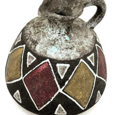 Accolay, Ceramic Pitcher, France c.1960