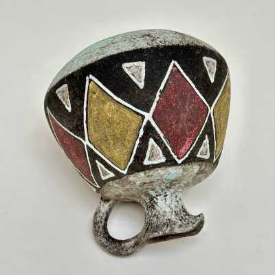 Accolay, Ceramic Pitcher, France c.1960