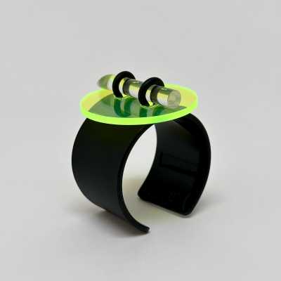 Isaky, Geometric Cuff, Paris c.1980