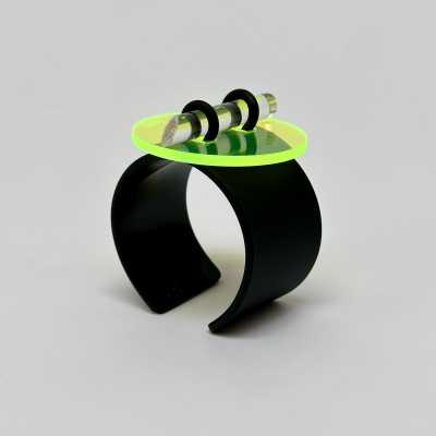 Isaky, Geometric Cuff, Paris c.1980