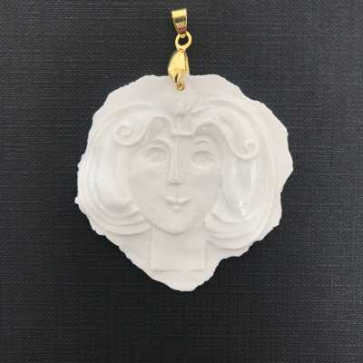 Roger Capron, Porcelain Charm, Sagittarius, Vallauris 1973
