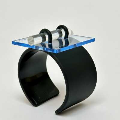 Isaky, Geometric Cuff, Paris c.1980