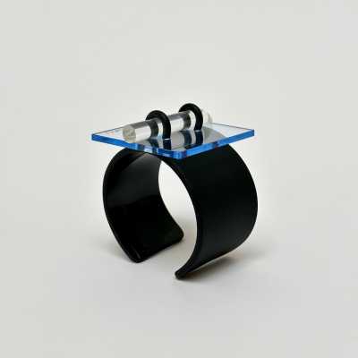 Isaky, Geometric Cuff, Paris c.1980