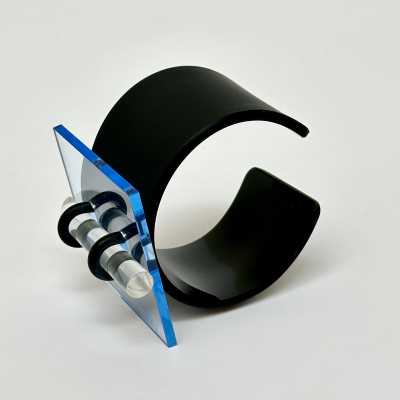 Isaky, Geometric Cuff, Paris c.1980