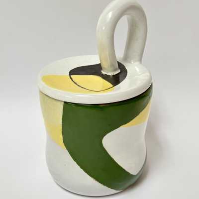 Jean Megard, Covered Pot, Biot 1952