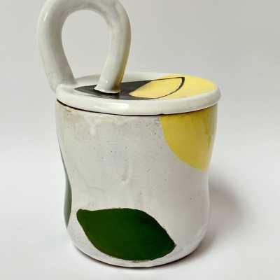 Jean Megard, Covered Pot, Biot 1952