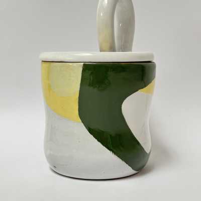 Jean Megard, Covered Pot, Biot 1952