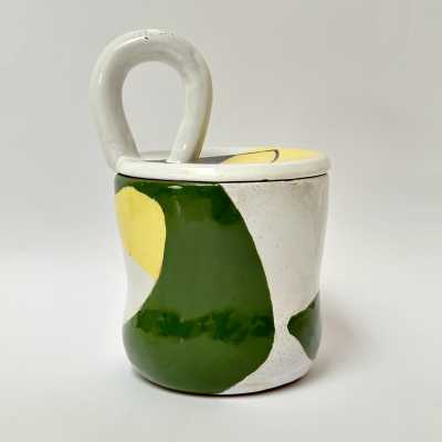 Jean Megard, Covered Pot, Biot 1952