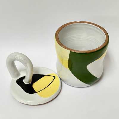 Jean Megard, Covered Pot, Biot 1952
