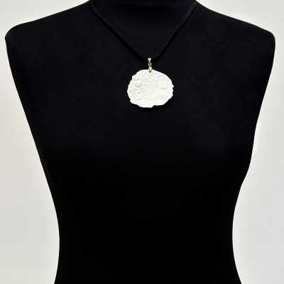 Roger Capron, Porcelain Charm Virgo, Vallauris 1973
