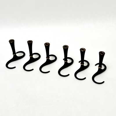 Jens Harald Quistgaard, Cast Iron Candleholders, Denmark c.1965