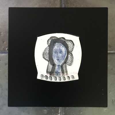 Roger Capron, Decorative Tile, Vallauris c.1980