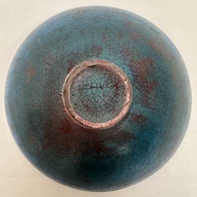 Carlo Zauli, Large Decorative Bowl, Faenza c.1960