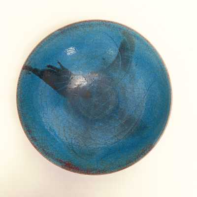 Carlo Zauli, Large Decorative Bowl, Faenza c.1960