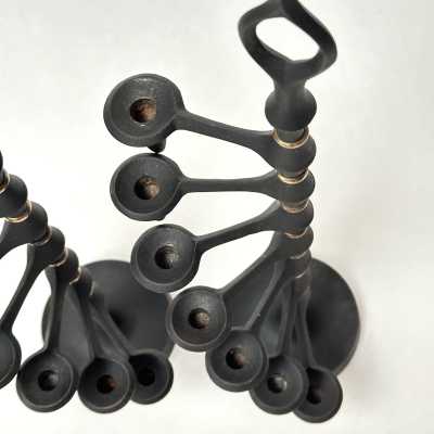 Jens Harald Quistgaard, Pair of Candletree Candleholders, Denmark 1961