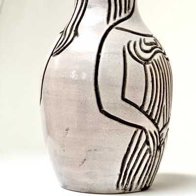 Accolay, Double Faced Vase, France c.1960