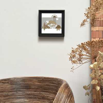 Decorative Art Tile, Roger Capron for Marazzi, Italy c.1980