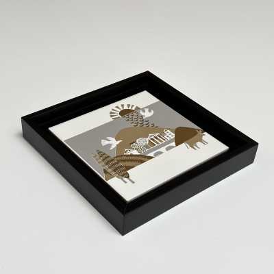 Decorative Art Tile, Roger Capron for Marazzi, Italy c.1980