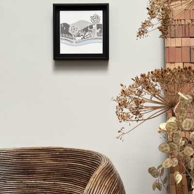 Decorative Art Tile, Roger Capron for Marazzi, Italy c.1980