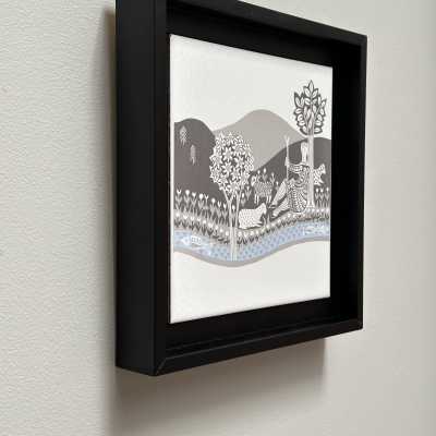 Decorative Art Tile, Roger Capron for Marazzi, Italy c.1980