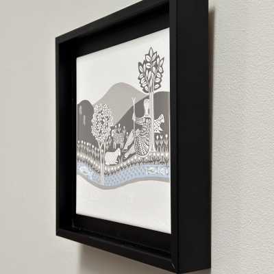 Decorative Art Tile, Roger Capron for Marazzi, Italy c.1980