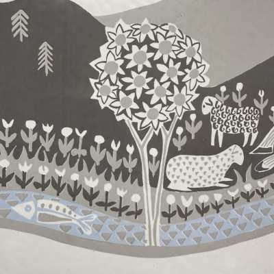 Decorative Art Tile, Roger Capron for Marazzi, Italy c.1980