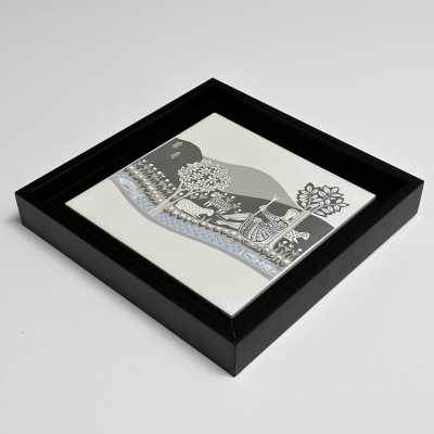 Decorative Art Tile, Roger Capron for Marazzi, Italy c.1980
