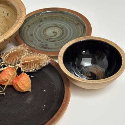 Janet Stedman for Pierre Digan, Set of Dishes, c.1970