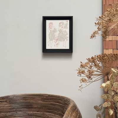 Unique Decorative Art Tile, Roger Capron, Italy c.1980