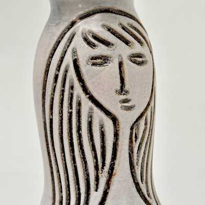 Accolay, Double Faced Vase, France c.1960