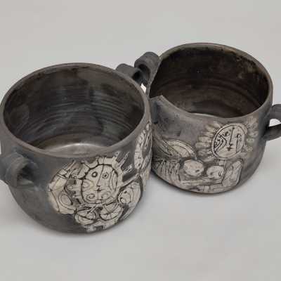 Roger Capron, Unique Ceramic, Vallauris 1997