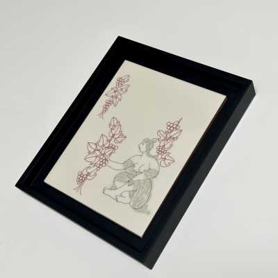 Unique Decorative Art Tile, Roger Capron, Italy c.1980