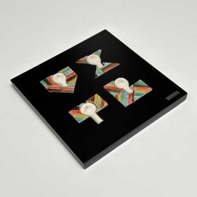 Decorative Panel "Butterflies", Roger Capron, Vallauris 1994