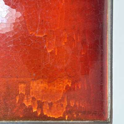 Glazed Lava Low Table, Roger Capron, Vallauris c.1970
