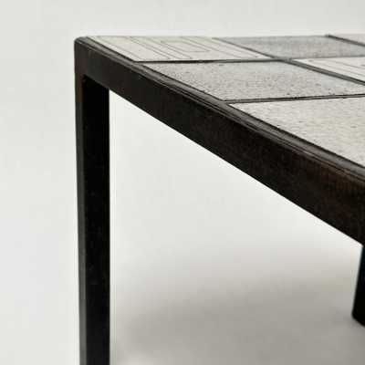 Ceramic Low Table, Nicole & Guy Raude, Paris c.1960