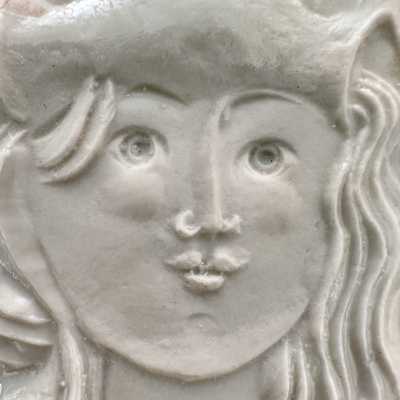 Roger Capron, Porcelain Charm, Aquarius, Vallauris 1973