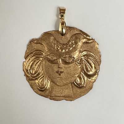 Roger Capron, Porcelain Charm Taurus, Vallauris 1973